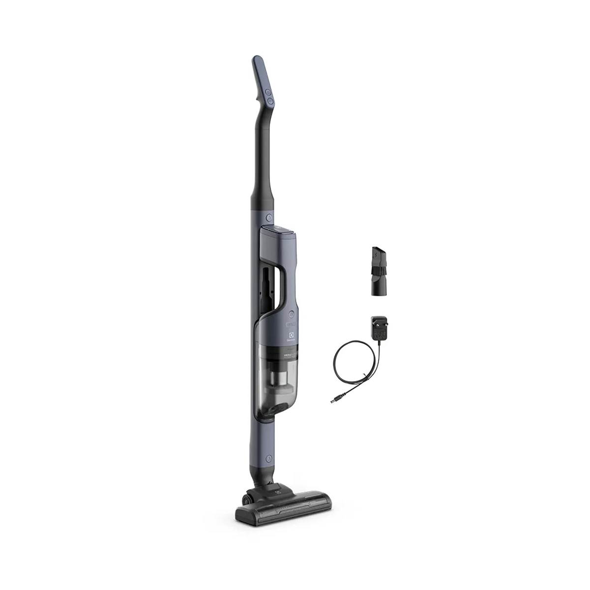 Aspiradora Vertical Inalámbrica Electrolux Ergorápido Ciclonica Efficient ERG019 2EN1 90W Azul